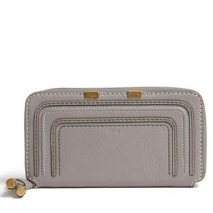 Chloe Marcie Long Zip Around Wallet